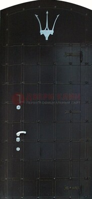 Металлическая арочная дверь ДА-22 высокого качества в Звенигороде