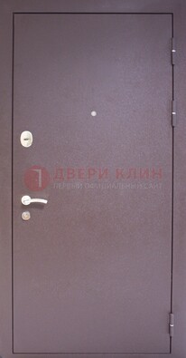 Сиреневая стальная дверь с нитроэмалью ДН-4 в Звенигороде