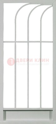 Современная железная решетчатая дверь ДР-39 в Звенигороде