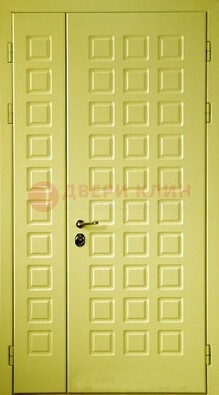 Салатовая тамбурная дверь ДТМ-28 в Звенигороде