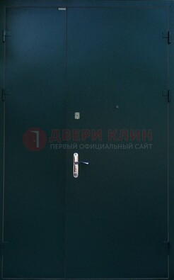 Черная тамбурная дверь ДТМ-36 в Звенигороде